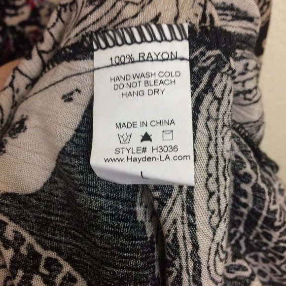 April Spirit Hayden Boho Tunic Dress Abstract - Picture 12 of 13